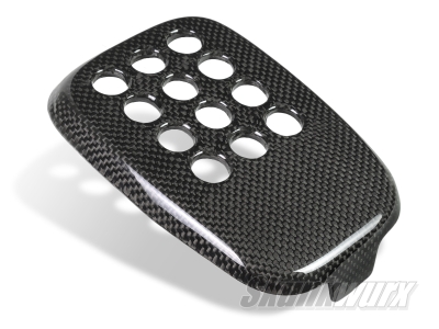 Ferrari 488/F12 Carbon Fibre Fog Light Cover - w/o Camera (Gloss)