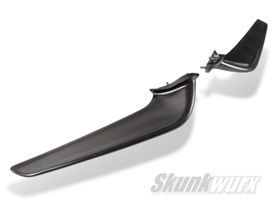 Ferrari 458 Carbon Fibre Front Bumper Wings/Flaps/Spoilers (Gloss)