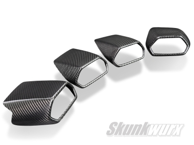 Lamborghini Huracan Carbon Fibre Air Con Vent Covers/Trims (Gloss)
