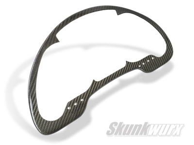 Lamborghini Gallardo Carbon Fibre instrument Cluster/Speedo Trim (Gloss)