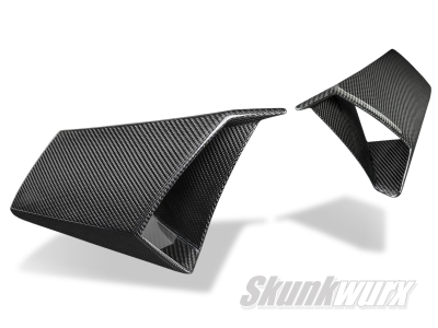 Lamborghini Aventador Carbon Fibre Side Air Intake Ducts (Gloss)