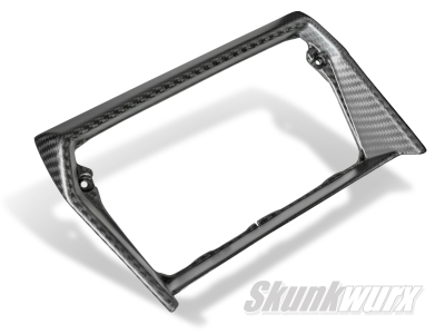 Lamborghini Aventador Carbon Fibre Navigation Screen Outer Trim (Matte)