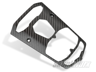 Lamborghini Aventador Carbon Fibre Center Console Inner Switch Trim (Matte)