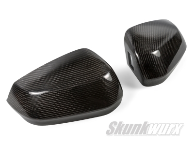 Audi Q2/Q3 (GA/F3) Carbon Fiber Wing Mirror Replacements 2016-2025 (Lane Assist)