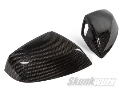 Audi Q5/Q7 (FY/4M) Carbon Fiber Wing MIrror Cover Replacements 2015-2025 (Lane Assist)