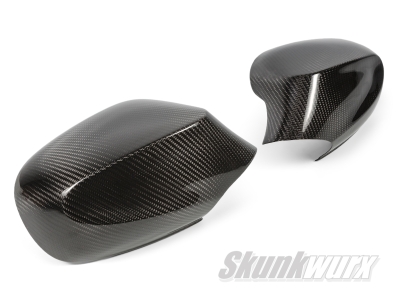 BMW 1-Series (E8x) LCI Carbon Fiber Wing Mirror Add-On Covers 2007-2013