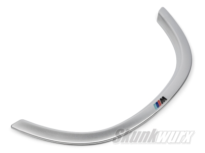 BMW 5/6/7-Series M-Style Matt Chrome Steering Wheel Trim