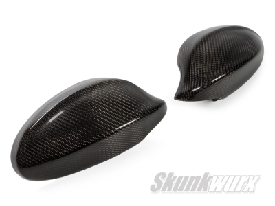 BMW 3-Series (E90 / E91) Pre-LCI Carbon Fiber Wing Mirror Cover Replacements 2005-2008