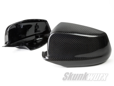 BMW 5 Series Carbon Fibre Wing Mirror Replacement Covers (F10)