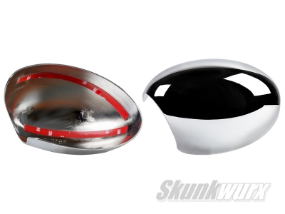 BMW Mini Cooper R50/R52/R53 Chrome Wing Mirror Add-On Covers 2001-2008