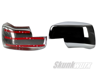 Land Rover Discovery / Range Rover / Freelander Chrome Wing Mirror Add-On Covers 2001-2014