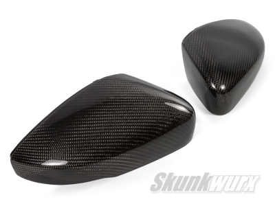 VW Polo MK5/Up! (6R/6C) Carbon Fiber Wing Mirror Cover Replacements 2009-2017