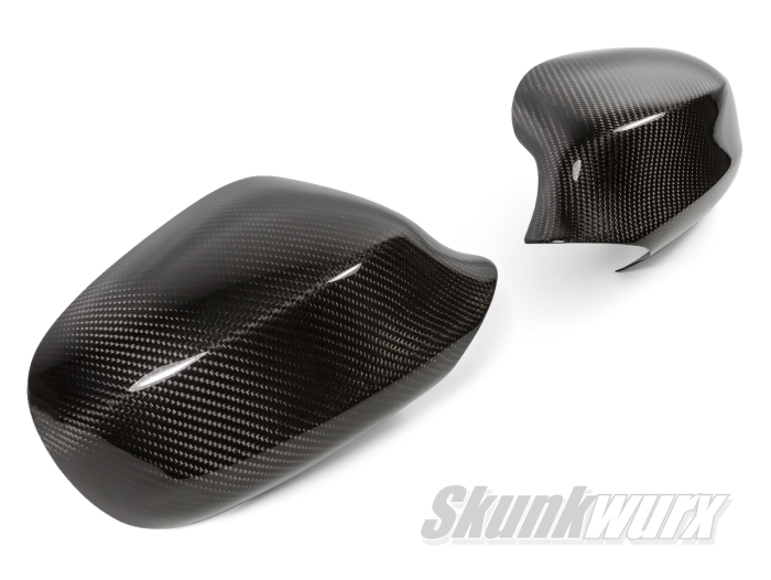 BMW 3-Series (E90 / E91) LCI Carbon Fiber Wing Mirror Add-On Covers 2008-2012