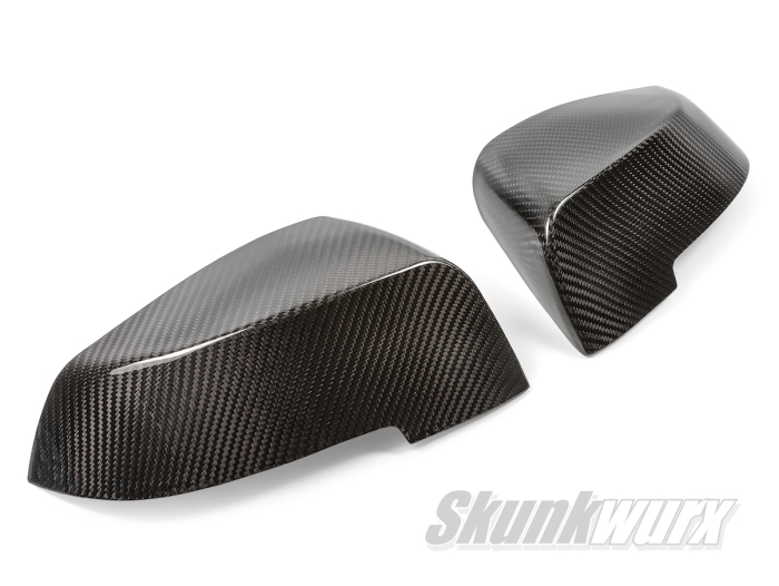 BMW 5/6-Series (F0x/F1x) LCI Carbon Fiber Wing Mirror Add-On Covers 2013-2018