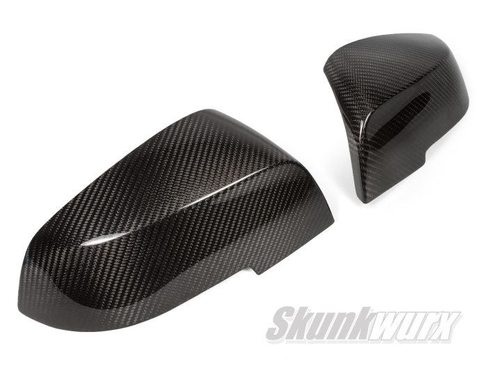 BMW 1/2/3/4/X1/M2-Series (F2x/F3x/F87/E84) Carbon Fiber Wing Mirror Add-On Covers 2011-2021