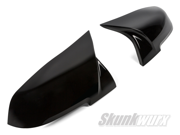 BMW 1/2/3/4/X1/M2-Series (F2x/F3x/F87/E84) Black Wing Mirror Cover Replacements 2011-2021