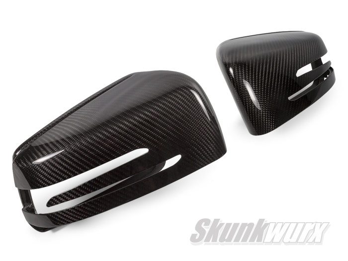 Mercedes A/B/C/E/CLA/CLS/GLA/GLK-Class Full Carbon Wing Mirror Cover Replacements 2007-2019