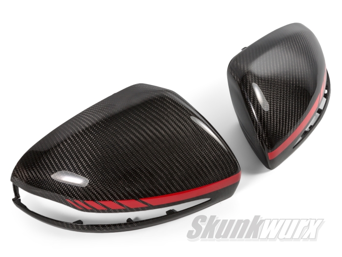 Mercedes B/C/CLS/E/EQ/GL-Class Full Carbon Wing Mirror Cover Replacements AMG RHD 2016-2025
