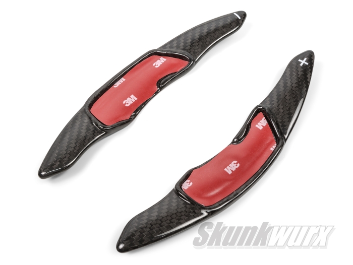 Toyota GT86 & Subaru BRZ/Outback/XV Carbon Fibre Shift Paddles Extended (Gloss Black)