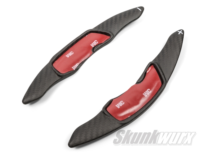 Toyota GT86 & Subaru BRZ/Outback/XV Carbon Fibre Shift Paddles Extended (Matte Black)