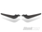 Ferrari 458 Carbon Fibre Front Bumper Wings/Flaps/Spoilers (Gloss)