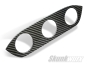 Lamborghini Gallardo Carbon Fibre Oil/Water Dash Gauge Trim (Gloss)