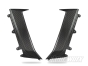 Lamborghini Aventador Carbon Fibre Side Wing Air Vent Intake Trims (Gloss)