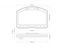 Race Technology Dash2 Pro Display Unit Dimesnions