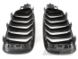 BMW 3-Series (F30/F31) M3 Look Front Bumper Kidney Grilles (Black Gloss)