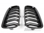BMW 3-Series (F30/F31) M3 Look Front Bumper Kidney Grilles (Black Gloss)