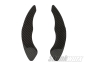 VW Golf/Polo/Passat/T-Roc/Scirocco Carbon Fibre Shift Paddles Extended (Gloss Black)