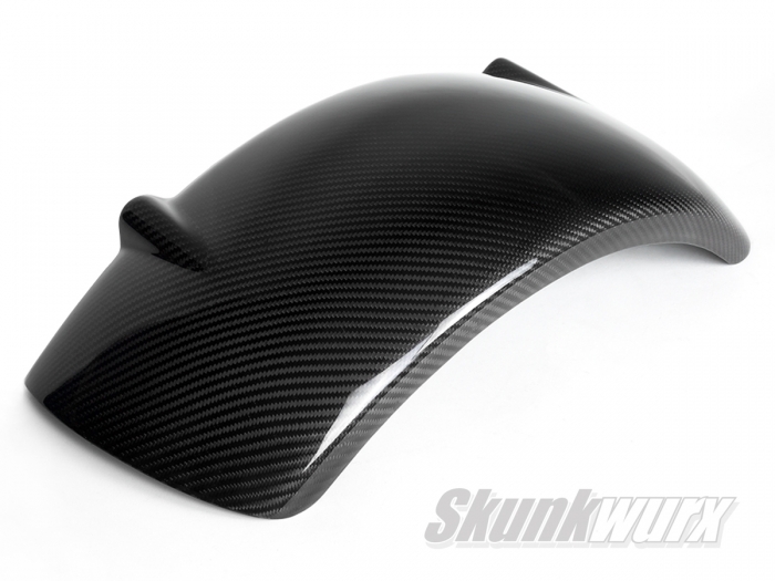 Skunkwurx 'Solo' 215mm Full Carbon Fibre Ariel Atom Mudguard - Front