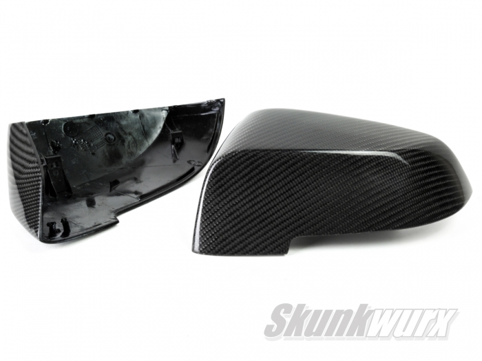 BMW 5 Series Carbon Fibre Wing Mirror Replacement Covers (F10) LCI