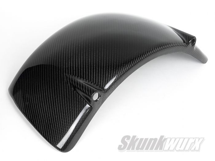 Skunkwurx 'Solo' 250mm Full Carbon Fibre Ariel Atom Mudguard - Rear