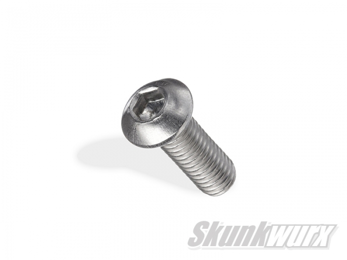 50 x A2 Stainless Steel M6 x 16mm Socket/Dome Head Screws