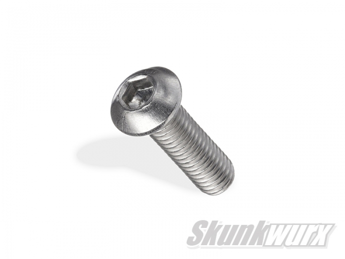 50 x A2 Stainless Steel M6 x 20mm Socket/Dome Head Screws